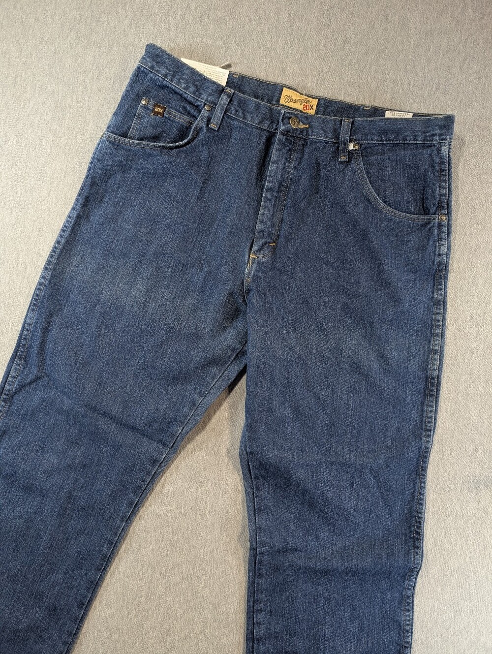 Wrangler 20X Relaxed Fit Bootcut Jeans Men's 38 X 32 Blue NWT